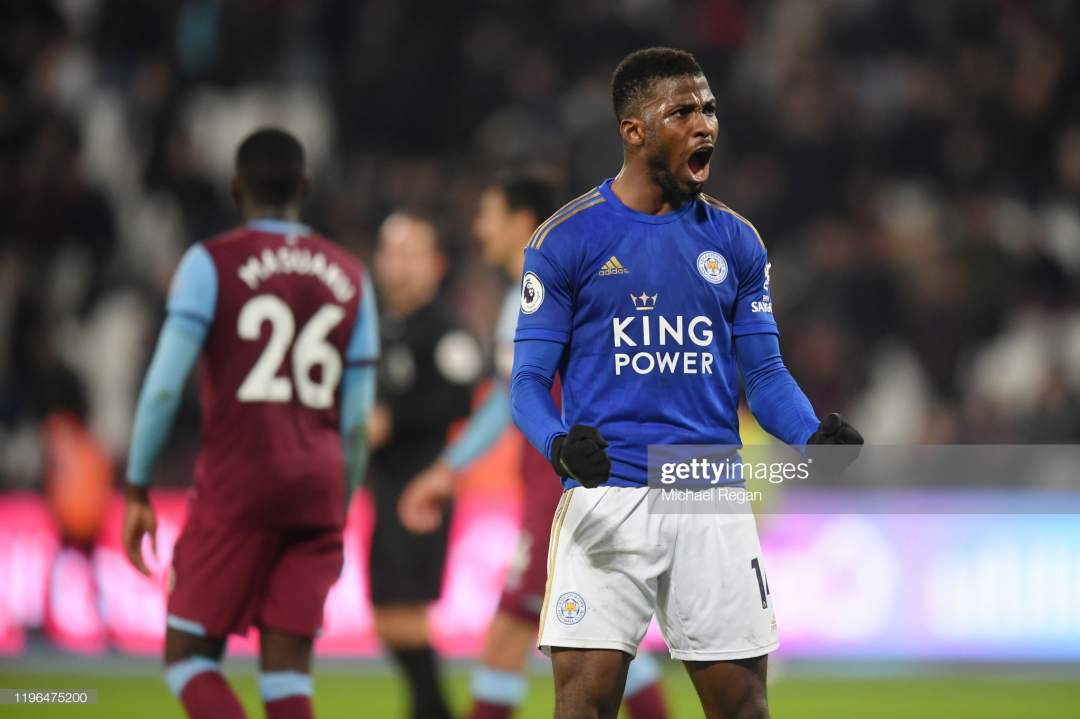 EPL: What Michael Owen, Sherwood said about Kelechi Iheanacho after Leicester's 2-1 win over West Ham