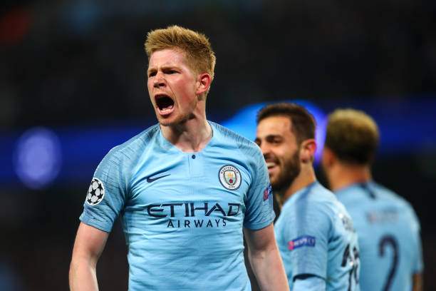 EPL: De Bruyne overtakes Ozil, Fabregas, Lampard's assists record after Man City's 5-0 win over Norwich