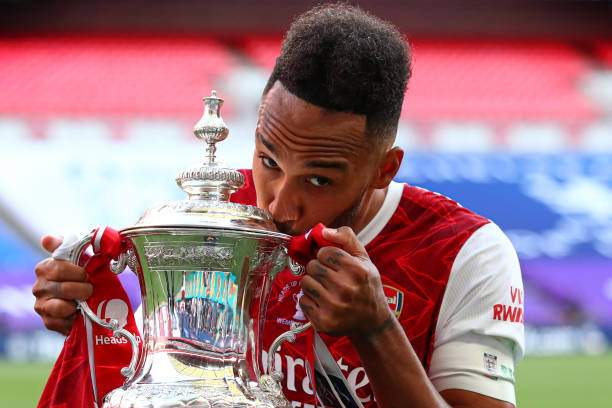 Aubameyang breaks three records as Arsenal defeat Chelsea to win FA Cup