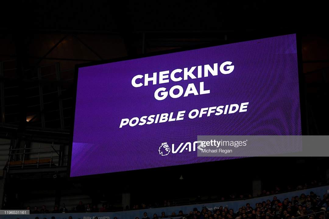 EPL: Premier League takes decision on use of VAR for offside calls