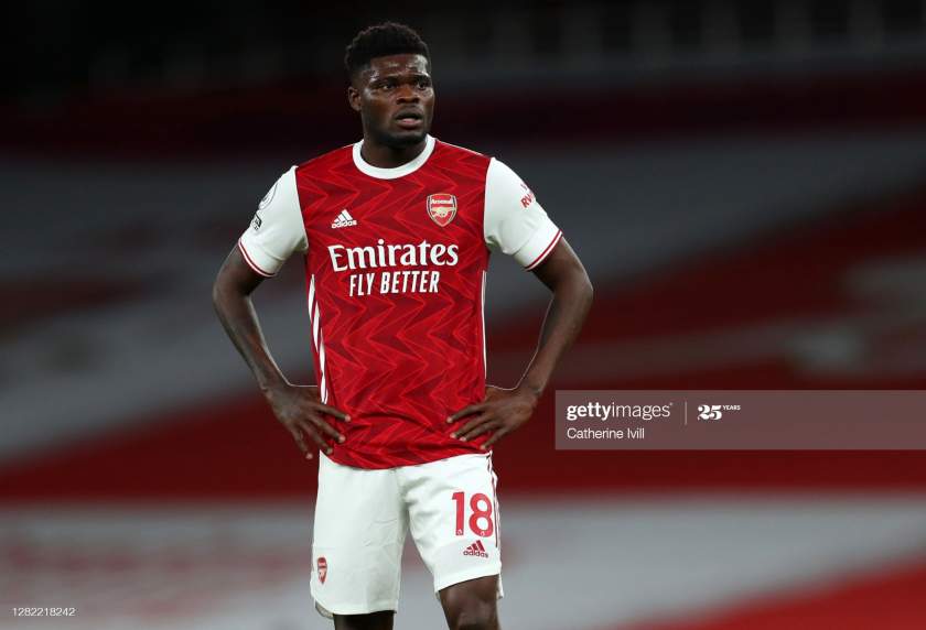 EPL: Arteta gives worrying injury update on Thomas Partey after Wolves defeat