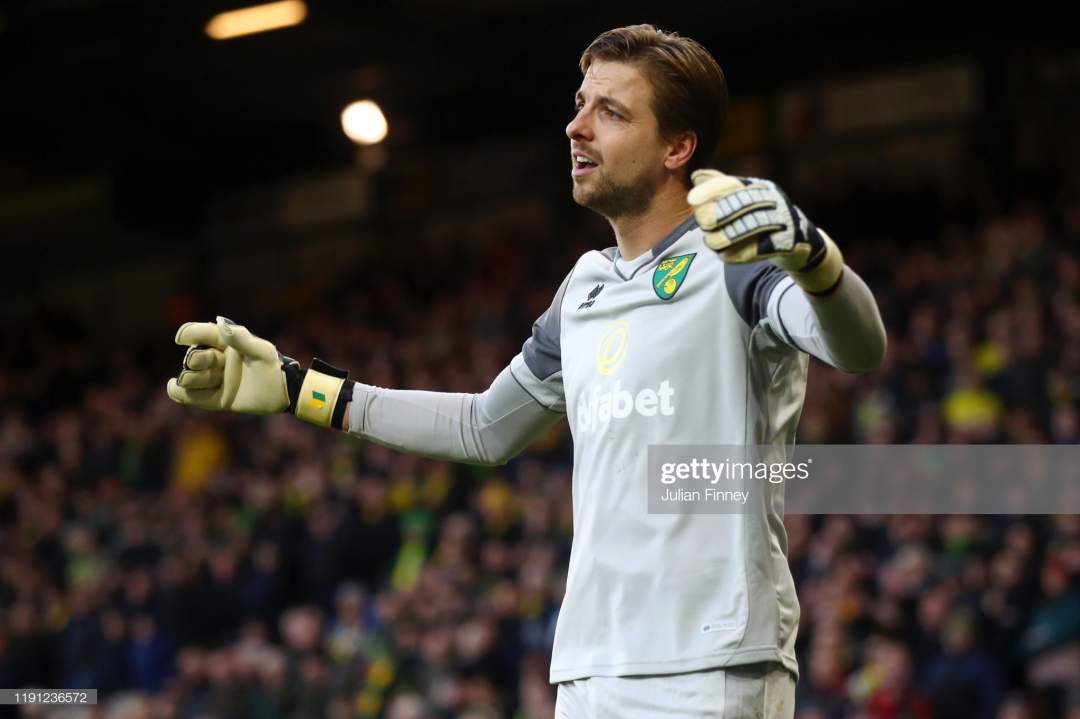EPL: Norwich goalkeeper reveals secret behind Arsenal's 2-2 draw at Carrow Road