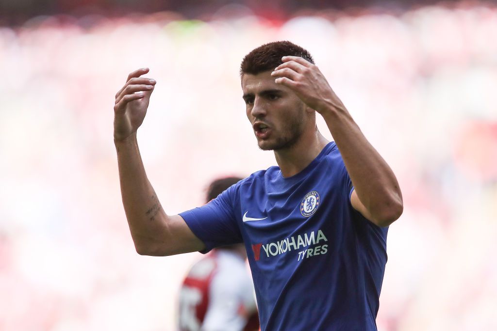 Eden Hazard tells Alvaro Morata he needs to start scoring with his feet