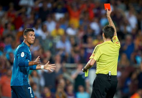 Real Madrid star Cristiano Ronaldo to be hit with 4 to 12-game ban for shoving referee