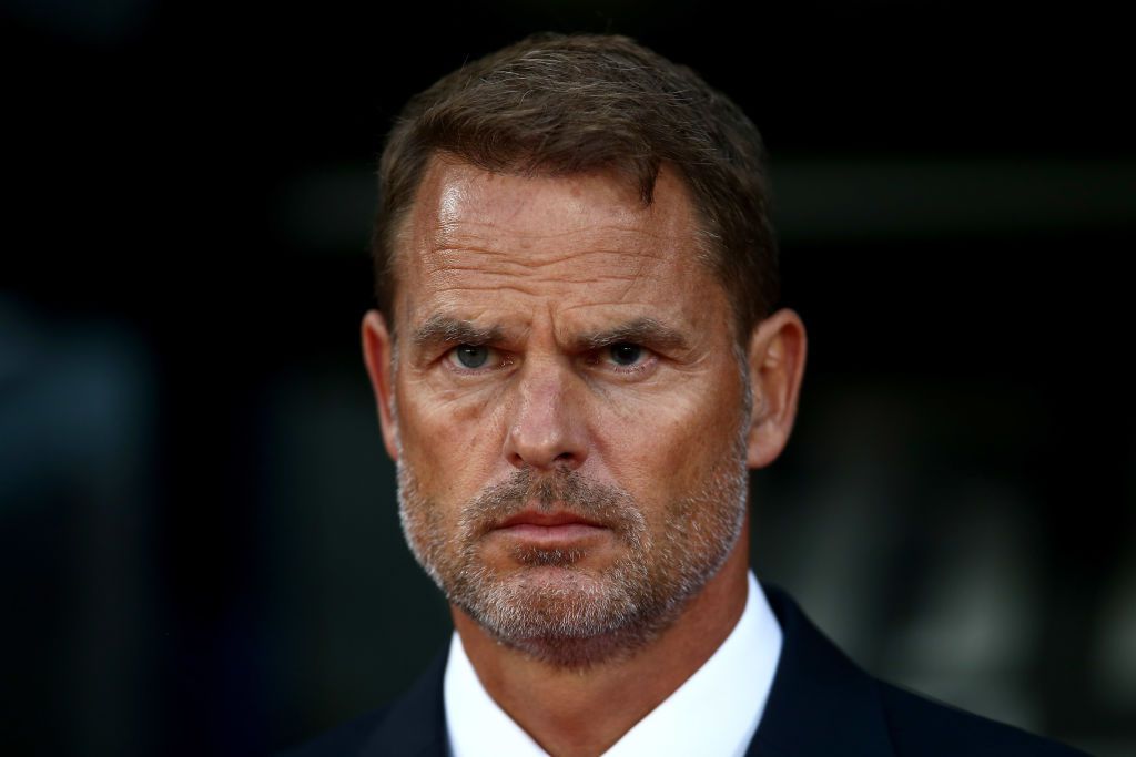 Frank de Boer sacked as Crystal Palace manager after only 5 Games in Charge