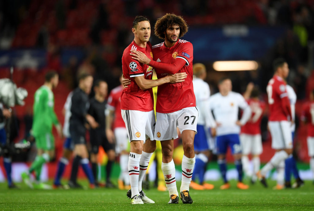 Manchester United duo Nemanja Matic and Marouane Fellaini in form of their lives, says Jose Mourinho