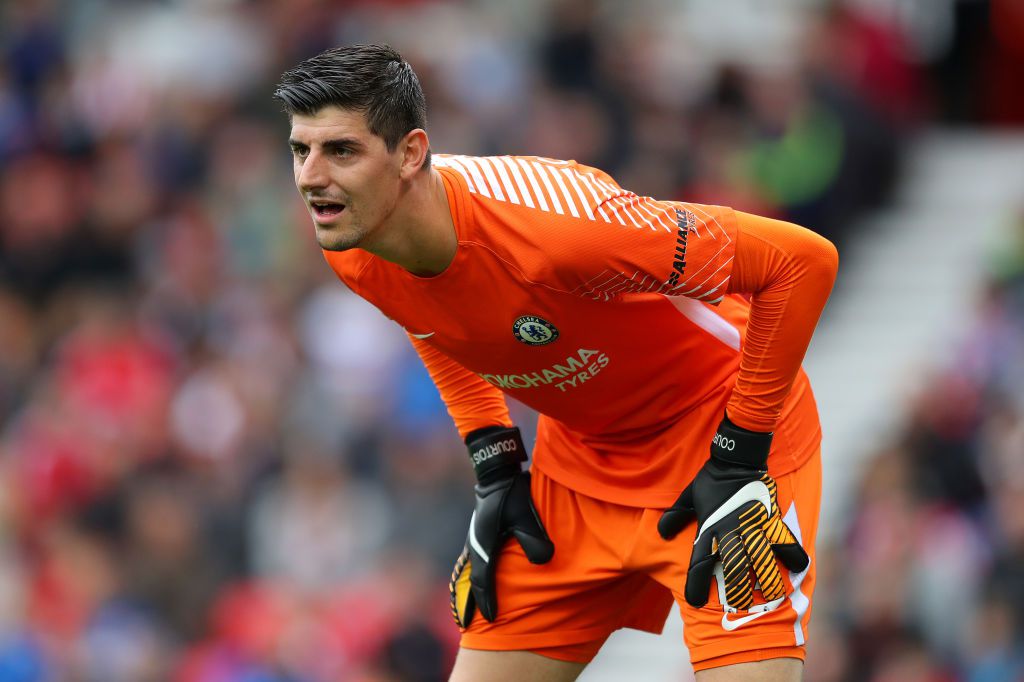 Antonio Conte confirms Thibaut Courtois will start against Atletico Madrid after Stoke City injury scare