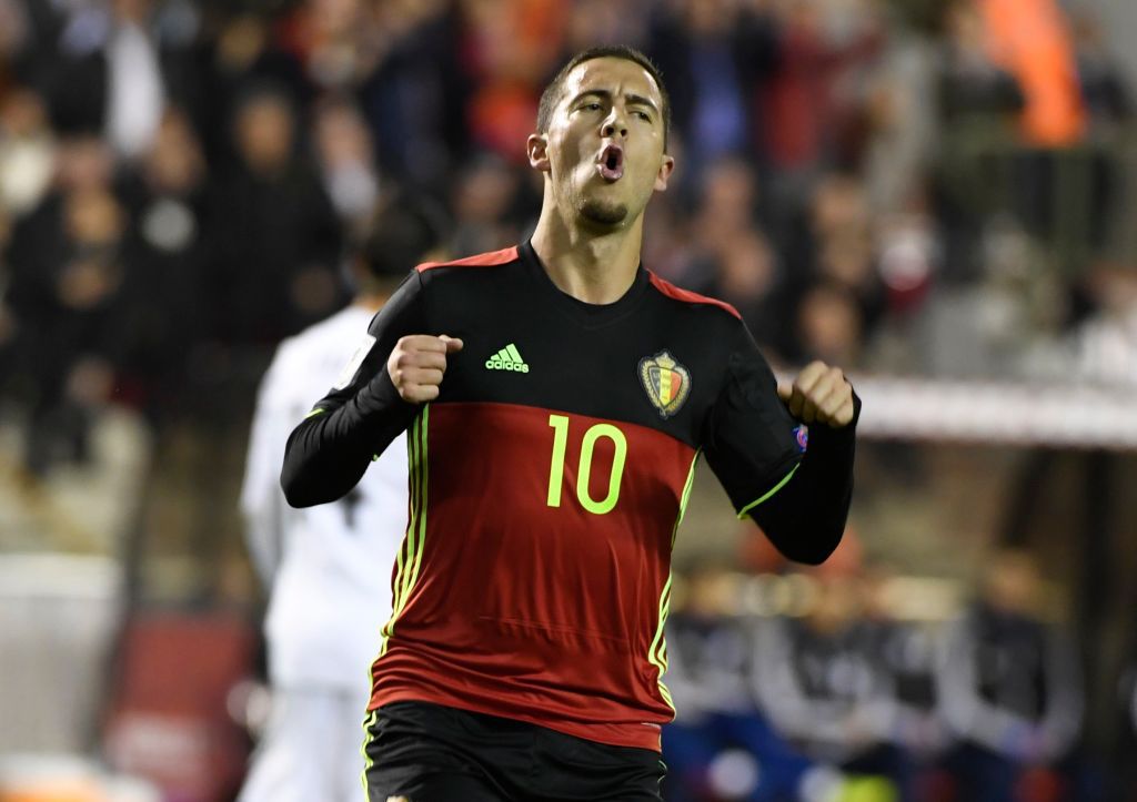 Eden Hazard scores twice for Belgium against Cyprus (Videos)