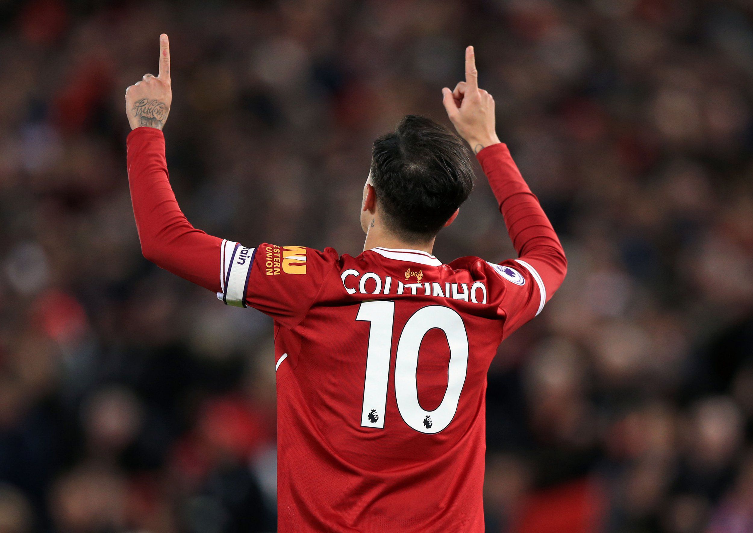 Liverpool place £130million price tag on Philippe Coutinho as star pushes for transfer
