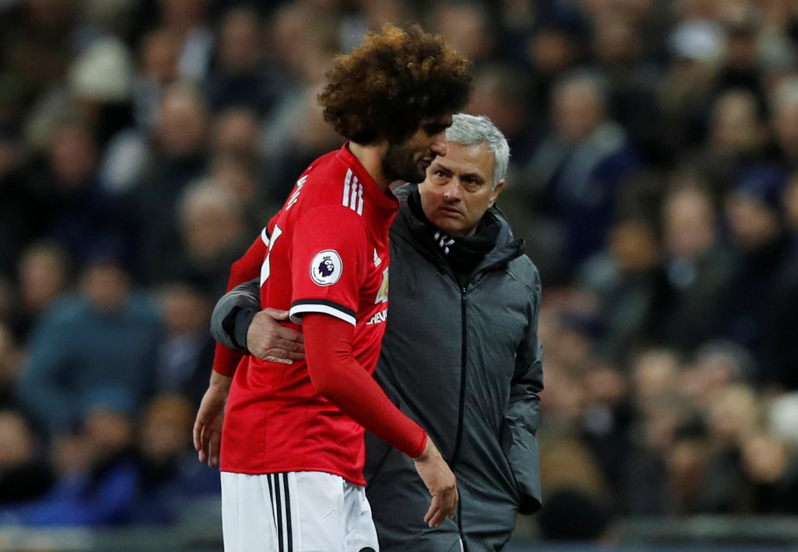Marouane Fellaini moves out of Manchester home as AC Milan make move