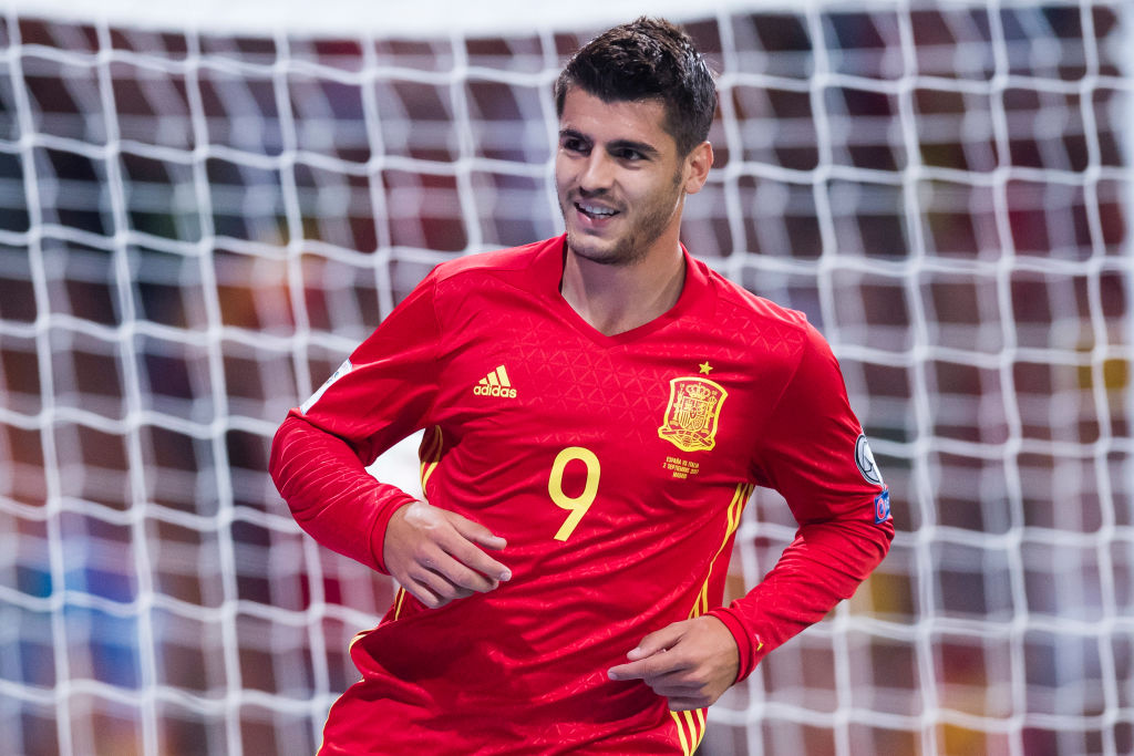 Alvaro Morata wishes Spain good luck at the World Cup after being left out of squad