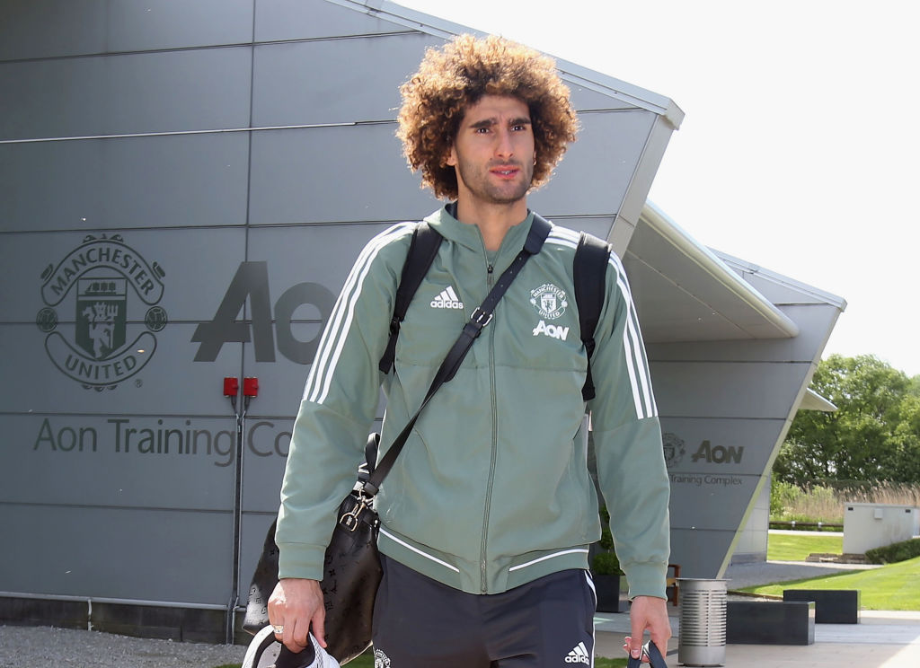 Marouane Fellaini moves out of Manchester home as AC Milan make move