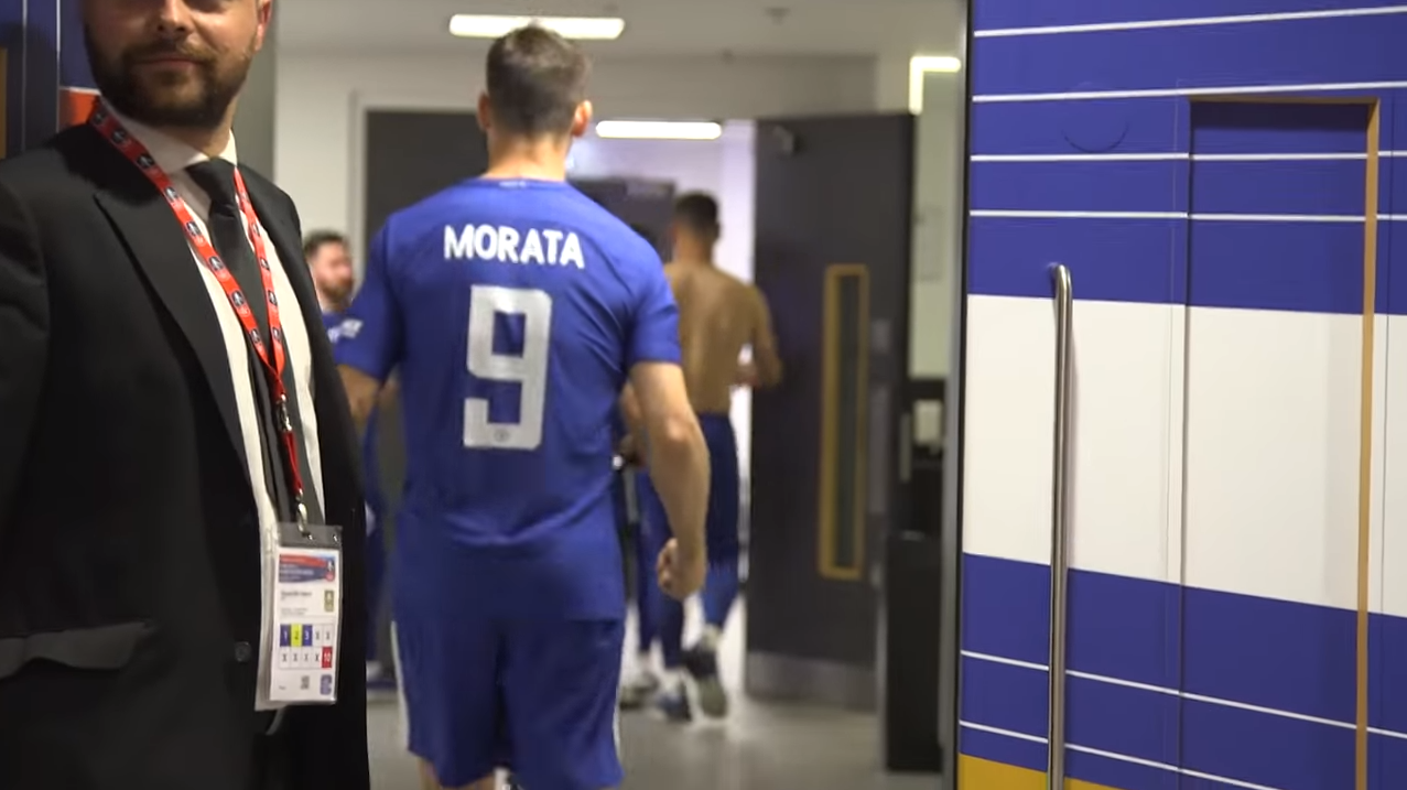 Alvaro Morata screams at Manchester United to 'suck our d***s' after Chelsea win FA Cup final