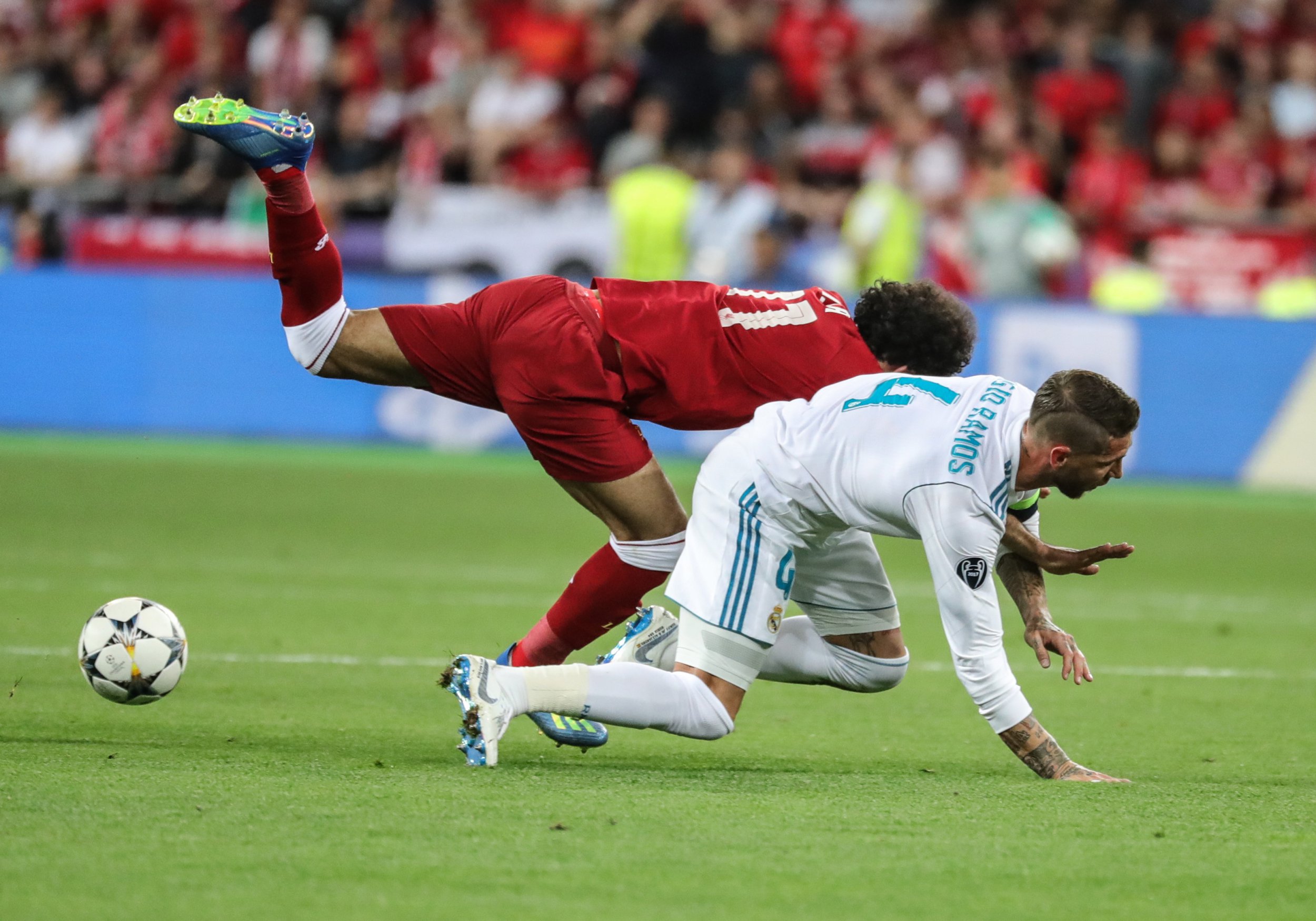 Liverpool Fans Launch Petition To Punish Sergio Ramos For Mohamed Salah Injury