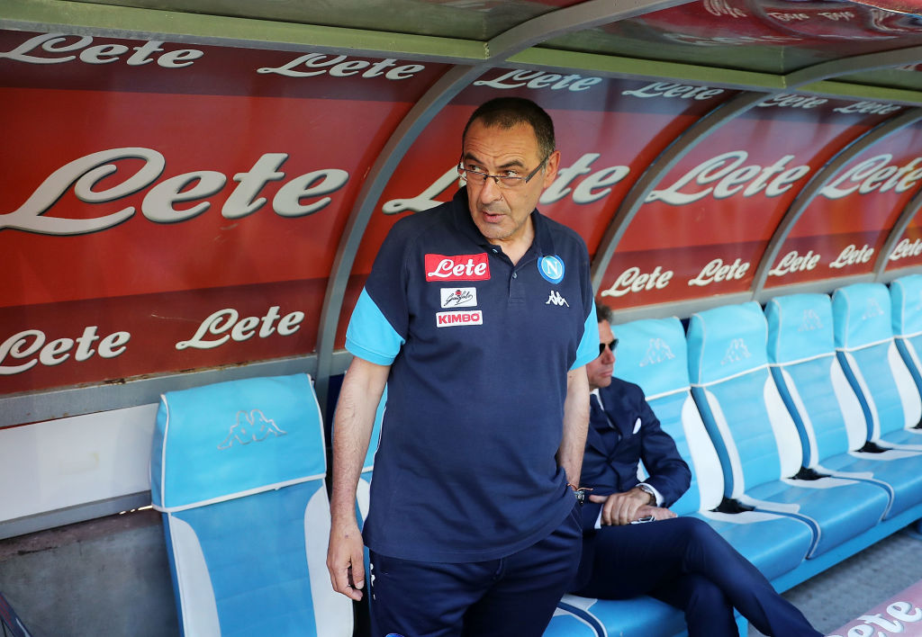 Maurizio Sarri on the brink of becoming Chelsea manager, confirms Napoli president