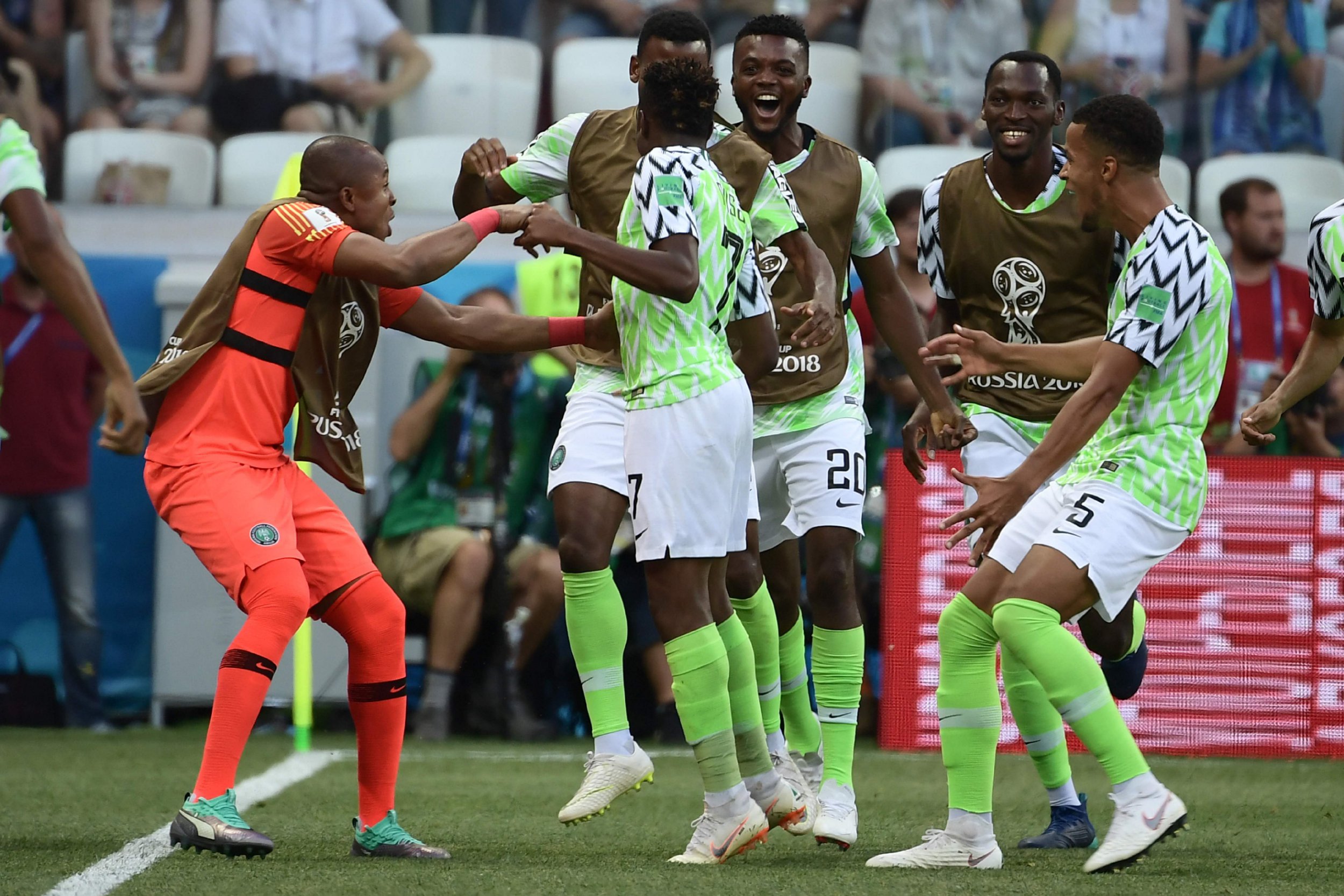 Ahmed Musa sets TWO World Cup records as Nigeria beat Iceland