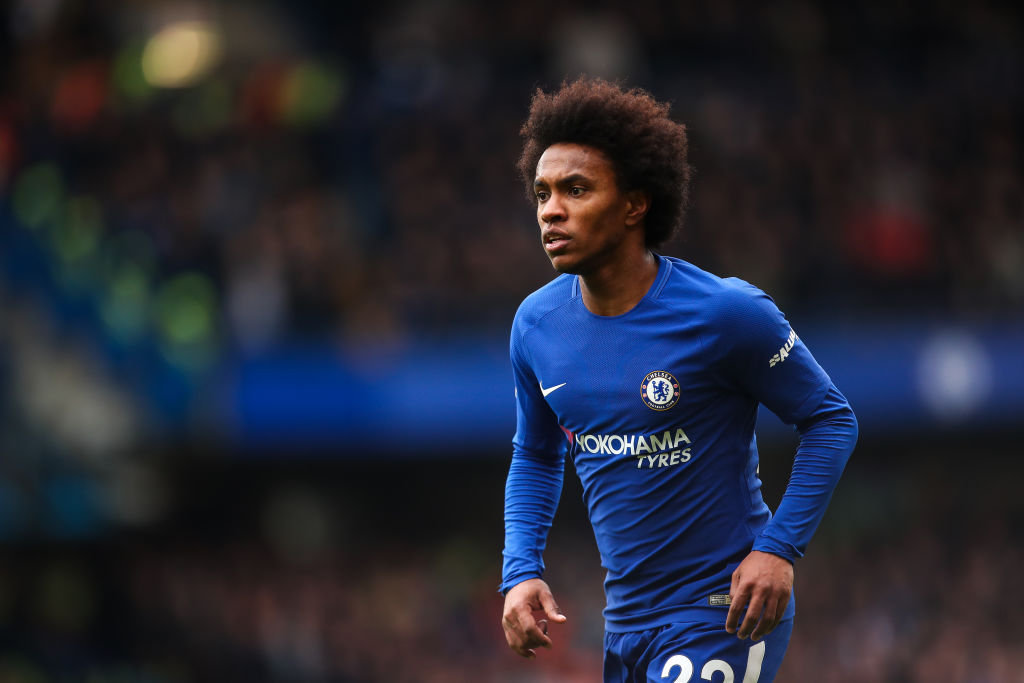 Barcelona submit third bid of £55m for Chelsea star Willian