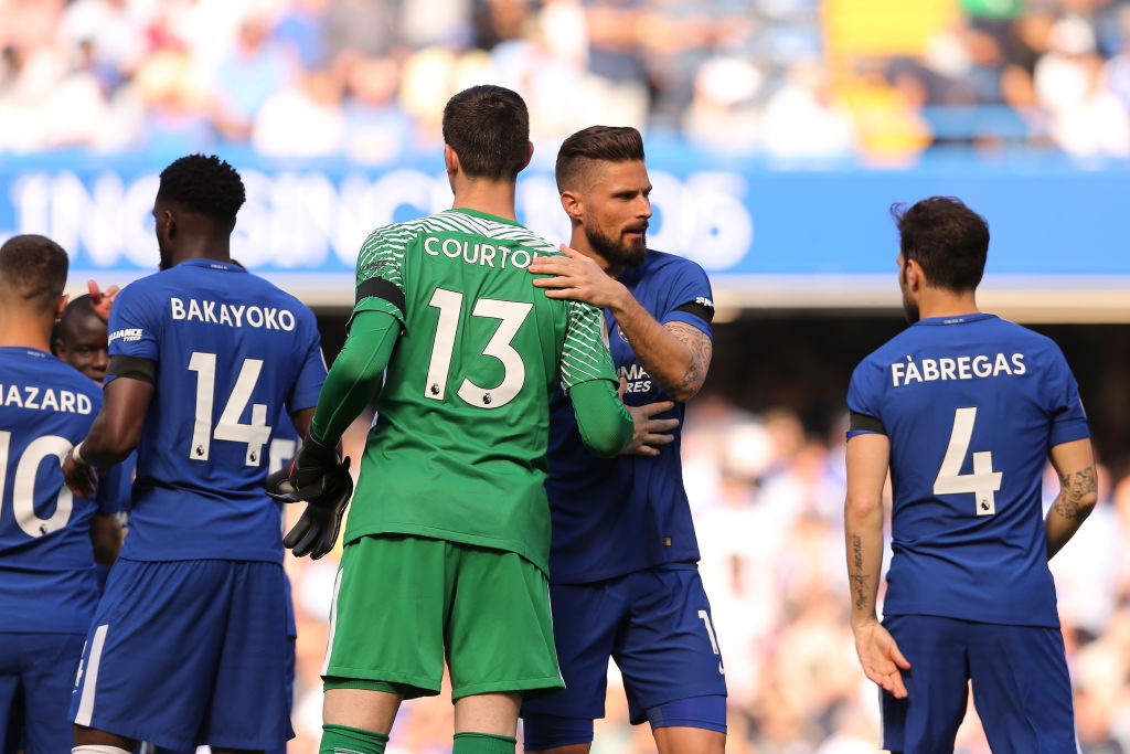 Olivier Giroud snubs Chelsea teammate Thibaut Courtois when naming best World Cup goalkeeper