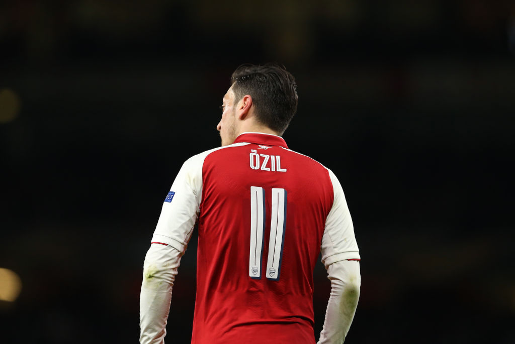 More than a number: Mesut Ozil proud to take over Arsenal's No.10 shirt