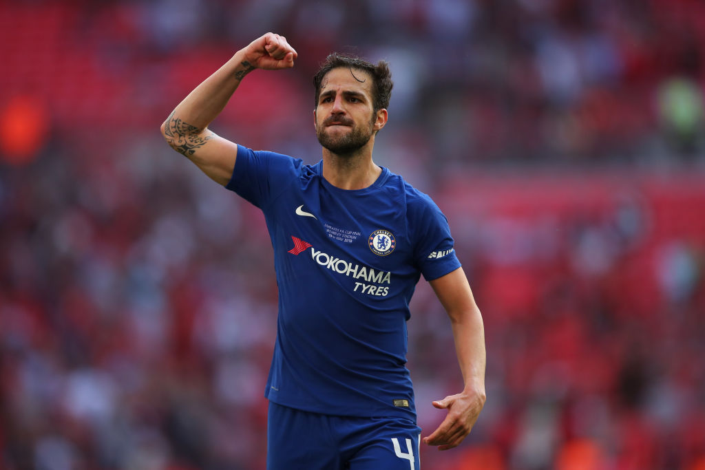 Chelsea star Cesc Fabregas ruled out of Arsenal clash with 'unusual' injury, confirms Maurizio Sarri