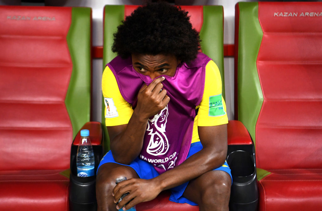 Manchester United confident Willian transfer will be completed after Brazil's World Cup exit