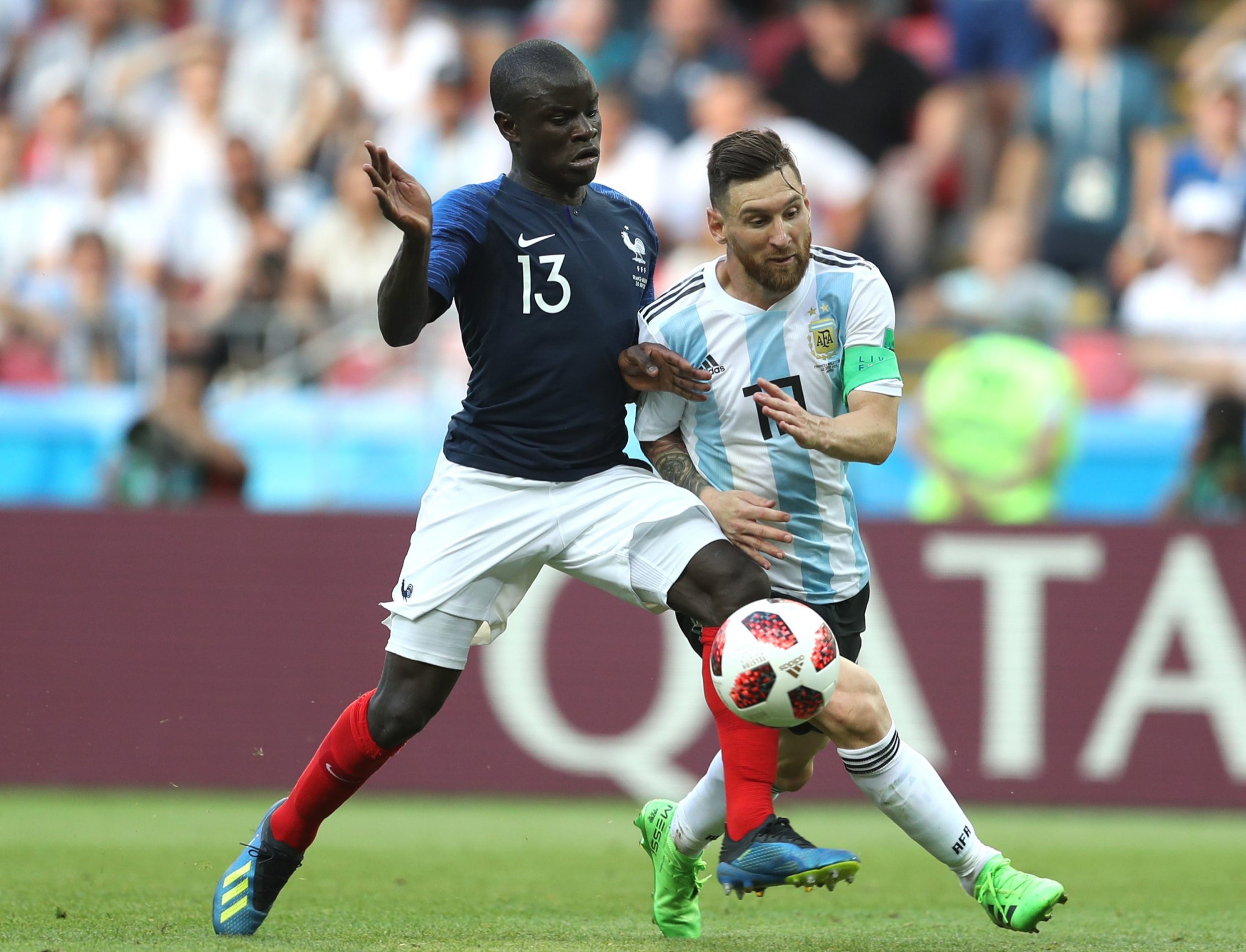 N'Golo Kante delivers humble response when told he stopped Lionel Messi at the World Cup