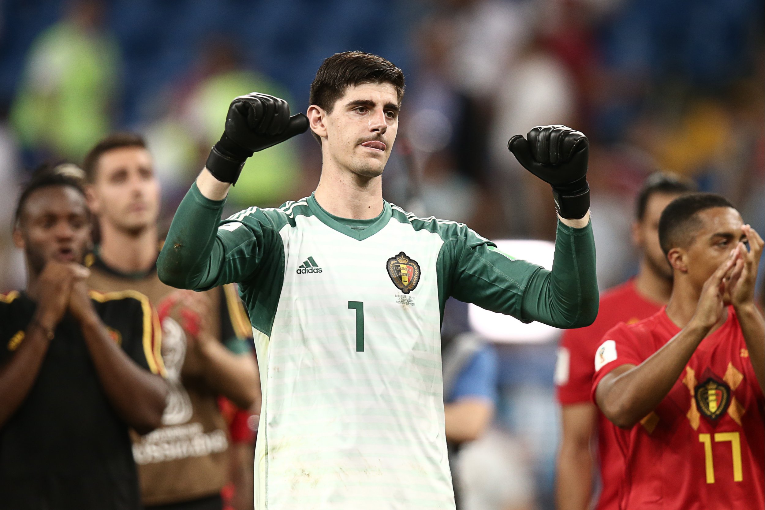 Chelsea goalkeeper Thibaut Courtois speaks out on Real Madrid transfer link after Belgium beat Japan