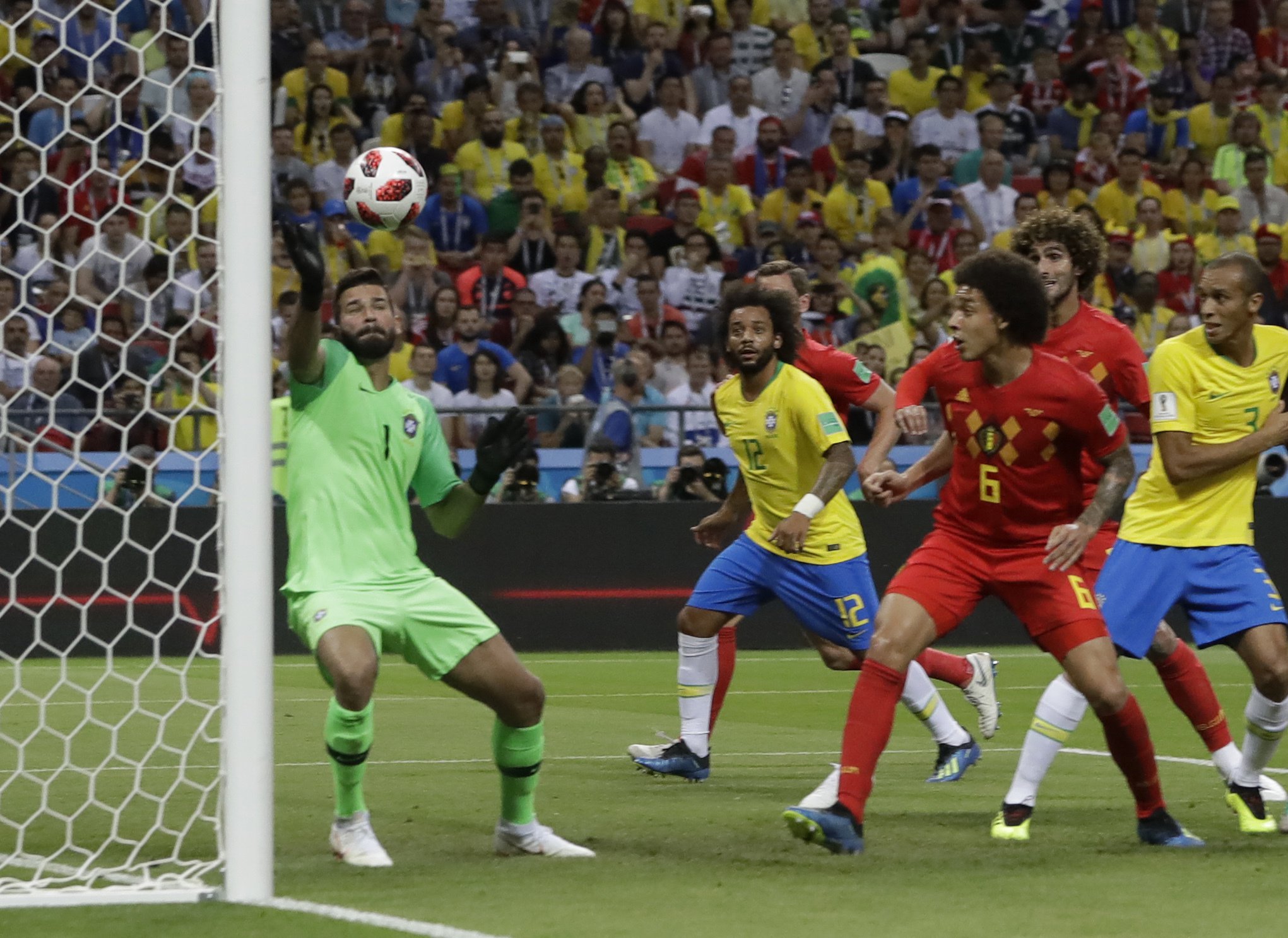 Romelu Lukaku and Kevin De Bruyne boss Brazil to book World Cup semi final place