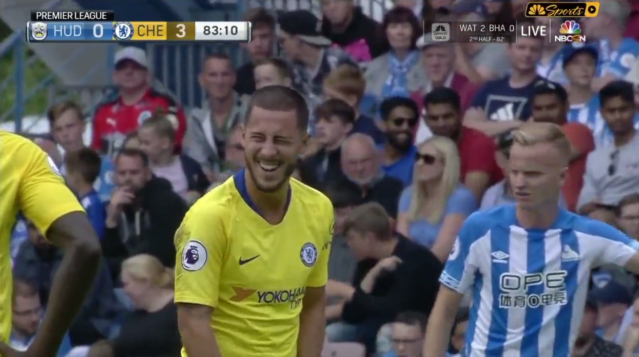 Jorginho literally can't believe how good new Chelsea teammate Eden Hazard is after incredible dribble