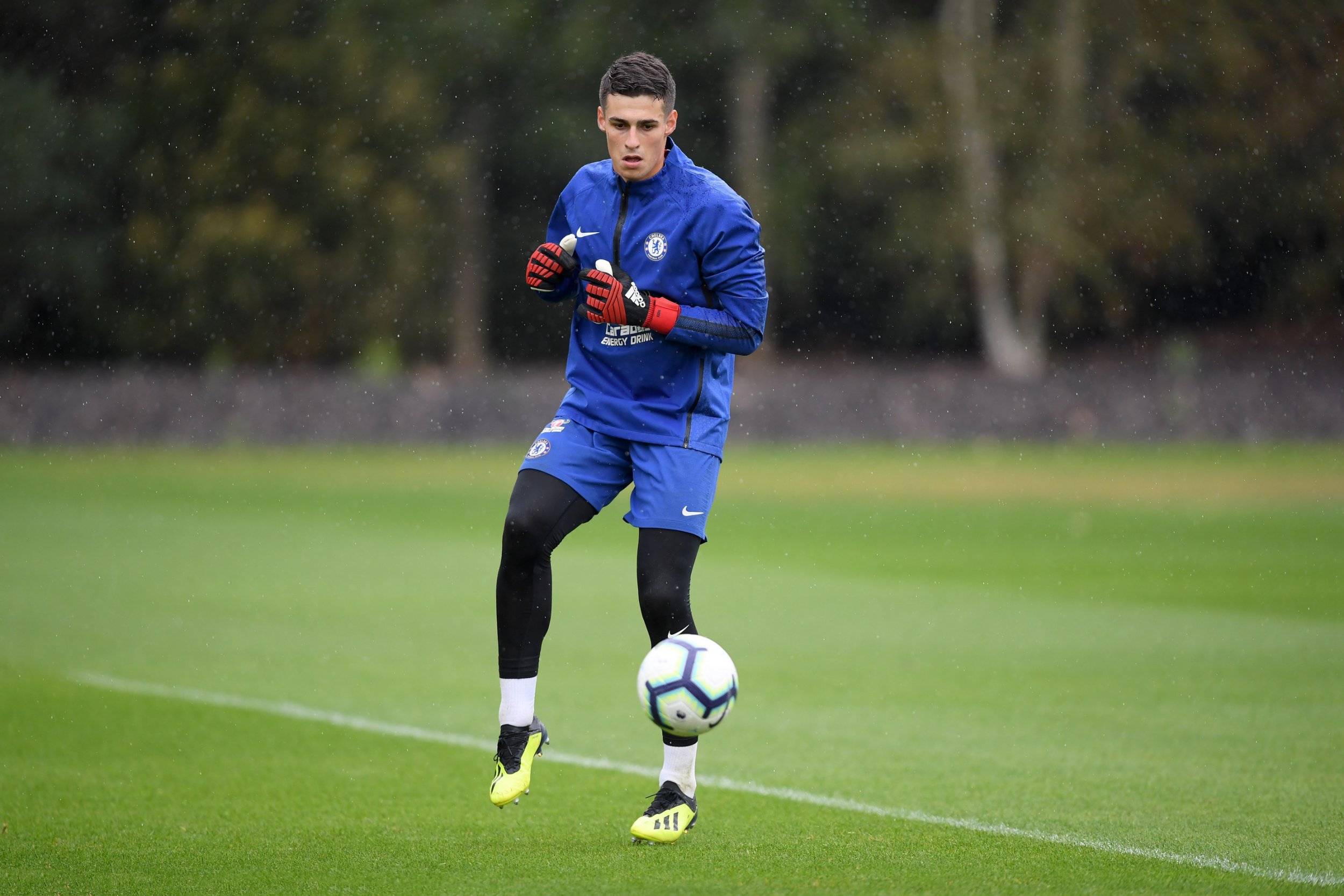 Kepa Arrizabalaga & Mateo Kovacic spotted in Chelsea training as Maurizio Sarri makes debut decision