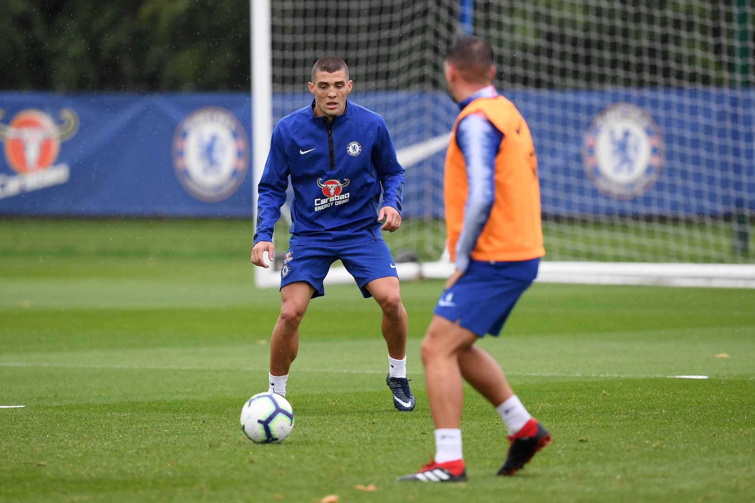 Kepa Arrizabalaga & Mateo Kovacic spotted in Chelsea training as Maurizio Sarri makes debut decision