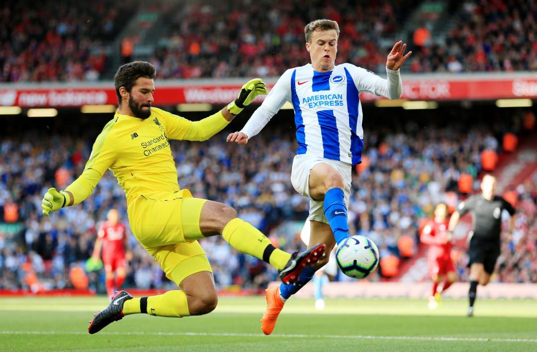 Alisson promises to continue taking risks in possession as Liverpool's No.1