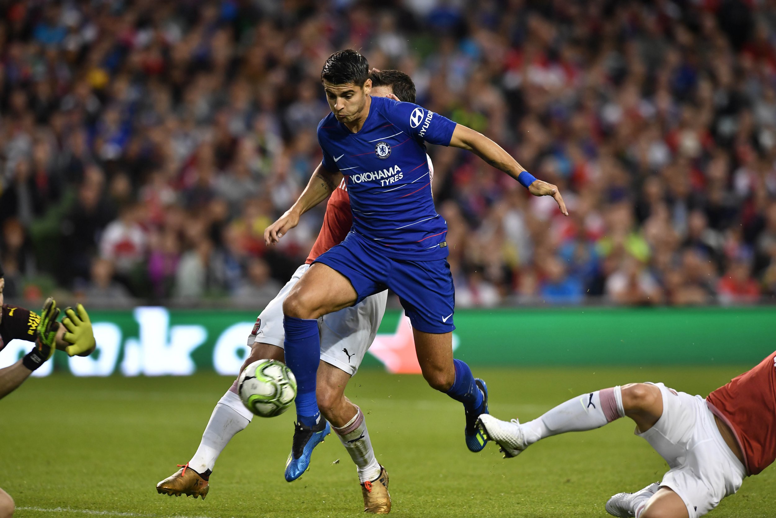 Maurizio Sarri speaks out on Alvaro Morata's poor display in Chelsea's clash with Arsenal