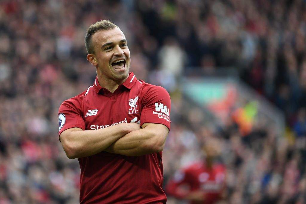 What Jurgen Klopp told Xherdan Shaqiri after hauling him off at half time