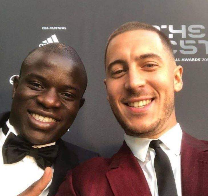 Eden Hazard reveals what N'Golo Kante told him before Liverpool wonder goal