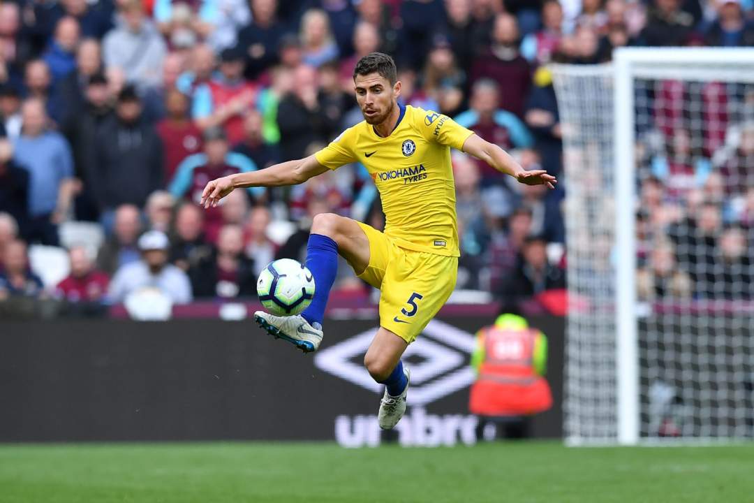 Jorginho sets new Premier League record in Chelsea's draw against West Ham
