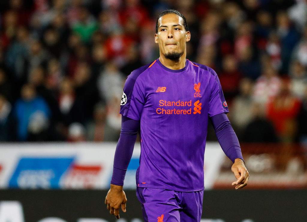 Jurgen Klopp defends Virgil van Dijk after criticism for Red Star Belgrade performance