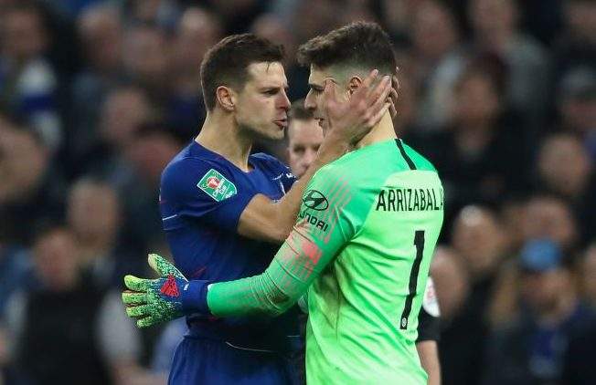 Maurizio Sarri reveals how Cesar Azpilicueta helped solve bust-up with Kepa in Chelsea dressing room