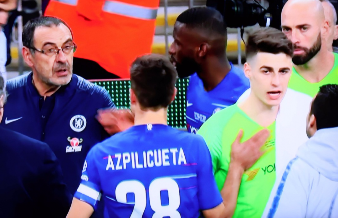 Maurizio Sarri reveals how Cesar Azpilicueta helped solve bust-up with Kepa in Chelsea dressing room