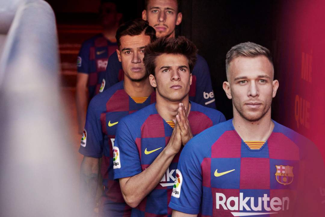 Nike reveal new Barcelona 'checkboard' kit for 2019-2020 season