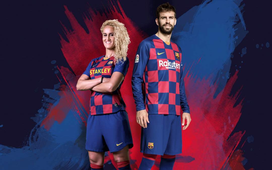 Nike reveal new Barcelona 'checkboard' kit for 2019-2020 season
