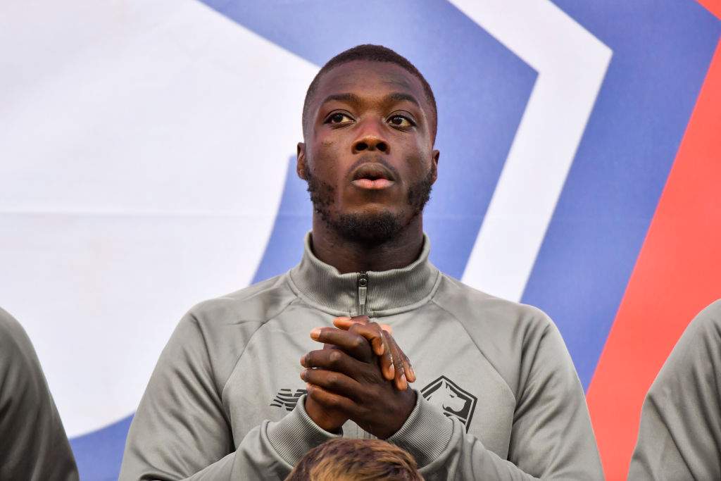 Arsenal confirm £72m club-record signing of Nicolas Pepe from Lille
