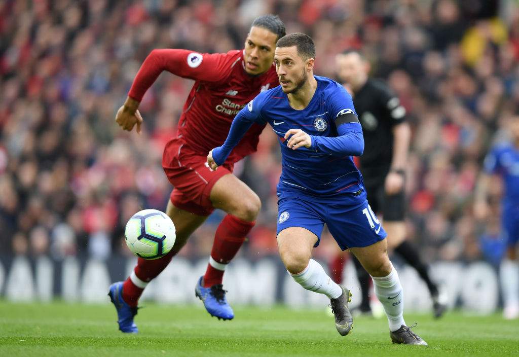 Eden Hazard explains how he had 'no chance' against Liverpool's Virgil van Dijk