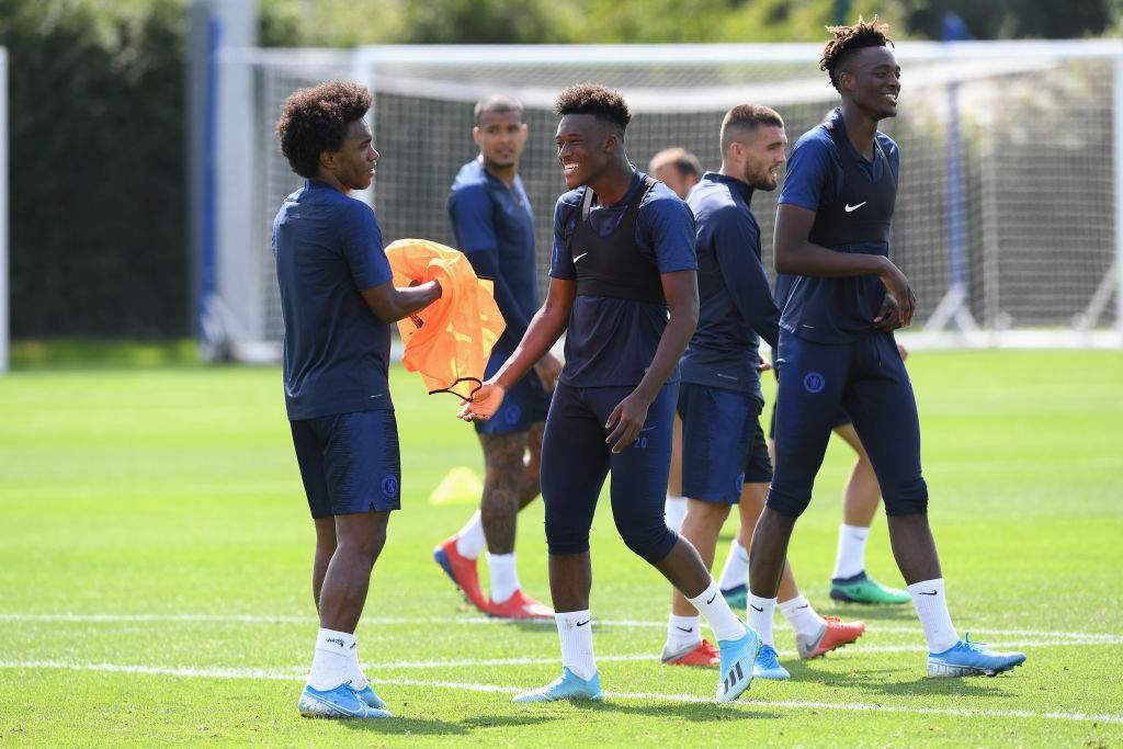 Chelsea's delight as Hudson-Odoi returns to full training