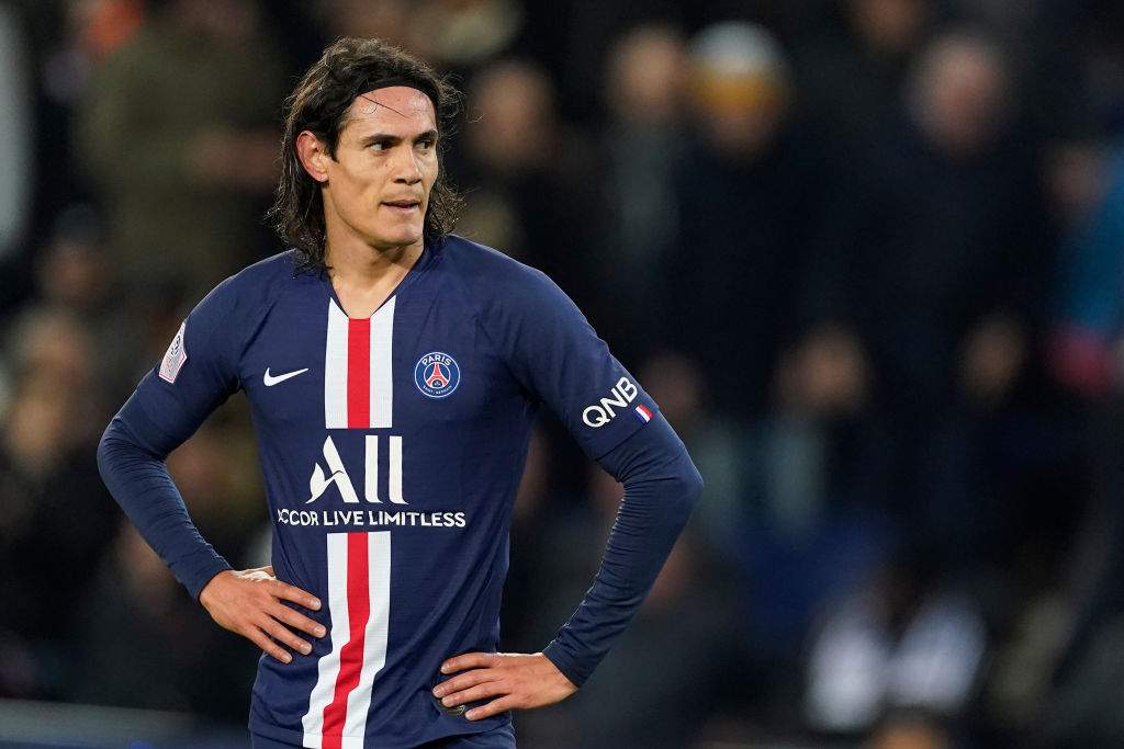 Frank Lampard told his January transfer target Edinson Cavani will be 'electric' at Chelsea