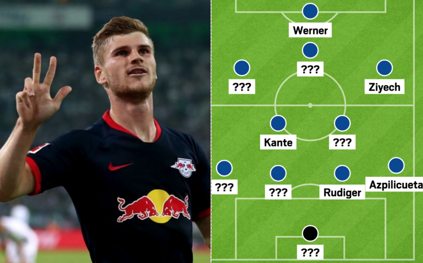 Three ways Chelsea could line up after sealing Timo Werner transfer