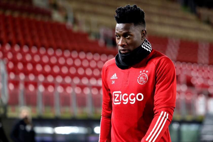 Cameroon & Ajax Goalkeeper Andre Onana Banned for 12 Months for Failing Drug Test