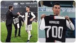 Juventus give Cristiano Ronaldo special gift to celebrate one major achievement