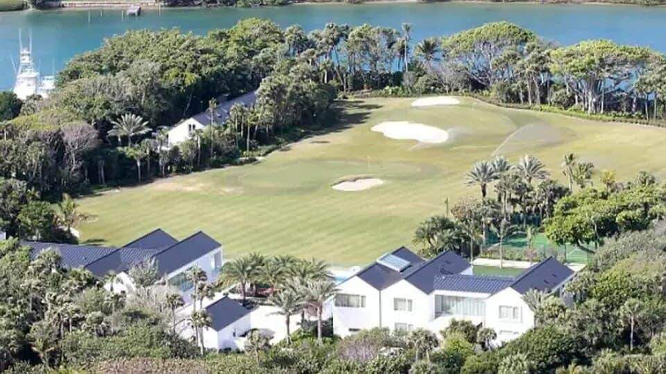 Inside Tiger Woods' £41m Florida home has 4-hole practice area and 100ft swimming pool (photos)