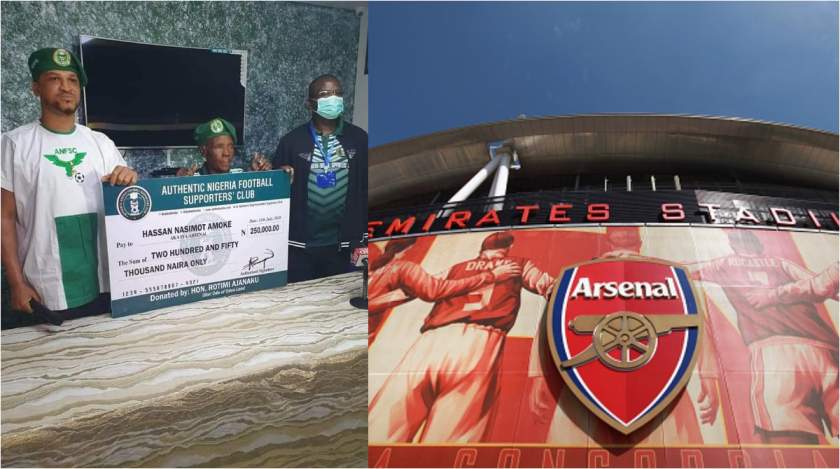 77-year-old woman supporting Arsenal receives another cash reward, promised all-expense paid trip to the Emirates